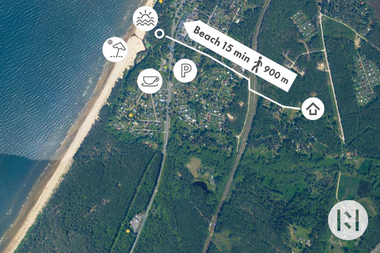 Rabarberi Lv Just 15Min Walk To Seaside 호텔 사울크라스티 외부 사진
